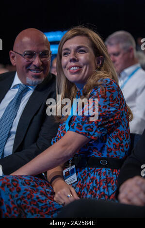 Carrie Symonds au parti conservateur Conférence d'automne Banque D'Images