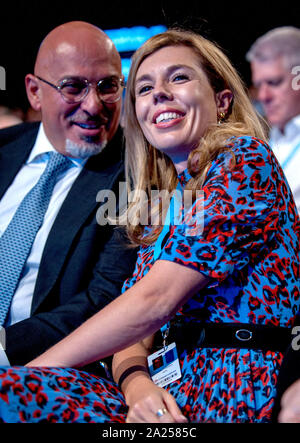 Carrie Symonds au parti conservateur Conférence d'automne Banque D'Images
