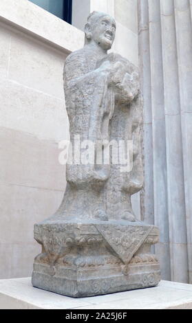 Tombeau de Pierre Guardian statue ; 17ème siècle Ming ou Qing ; la Chine. Banque D'Images