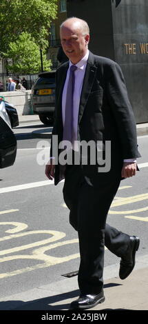 Christopher Grayling (né le 1 avril 1962) ; Parti conservateur britannique, homme politique et secrétaire d'État aux Transports. Mai 2019 Banque D'Images