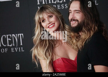 Los Angeles, USA. 30 sept., 2019. Heidi Klum, Tom Kaulitz assiste à la première mondiale du Disney's 'Maleficent : maîtresse du Mal' au El Capitan Theatre le 30 septembre 2019 à Los Angeles, Californie Crédit : Tsuni/USA/Alamy Live News Banque D'Images