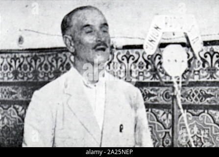 Photographie de Gonzalo Queipo de Llano (1875-1951) un chef militaire espagnol qui a pris de l'importance au cours de Francisco Franco's coup d'Etat et la guerre civile espagnole Banque D'Images