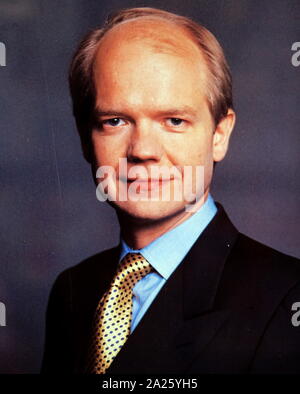 Photographie de William Hague (1961-), un homme politique conservateur britannique et ancien secrétaire d'État aux Affaires étrangères. Banque D'Images