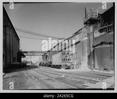 Pittsburgh Plate Glass Co., Colombie-Britannique Division chimique. Banque D'Images