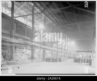 Pittsburgh Plate Glass Co., Colombie-Britannique Division chimique. Banque D'Images
