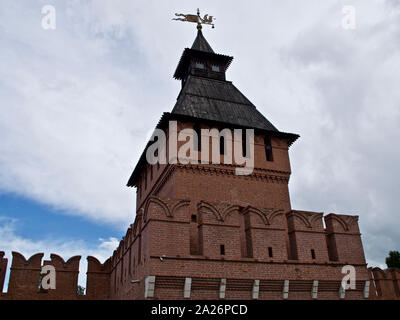 Complexe architectural antique forteresse Tula Kremlin, Russie Banque D'Images