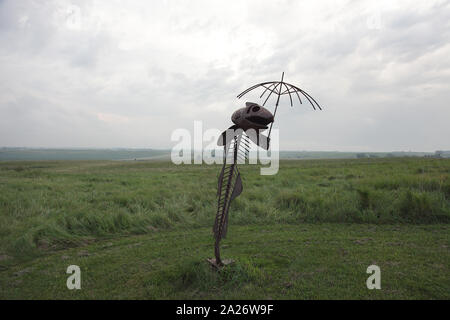 Porter Sculpture Park, Montrose, le Dakota du Sud Banque D'Images