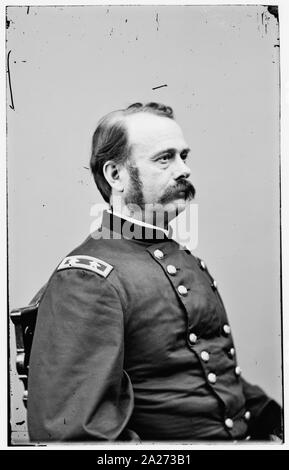 Portrait du général Lovell H. Rousseau, officier de l'Armée Fédérale Banque D'Images