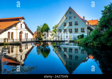 Dans Brenztopf Königsbronn, Heidenheim, Allemagne Banque D'Images
