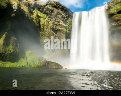 Skogafoss Banque D'Images