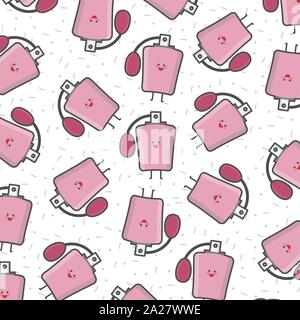 Un parfum mignon vecteur illustration couleur pourpre avec l'arrière-plan Illustration de Vecteur