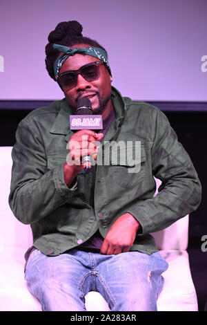 Hollywood, FL, USA. Sep 30, 2019. Wale Jamz à vivre à la station radiophonique 99 Jamz le 30 septembre 2019 à Hollywood, en Floride. Credit : Mpi04/media/Alamy Punch Live News Banque D'Images