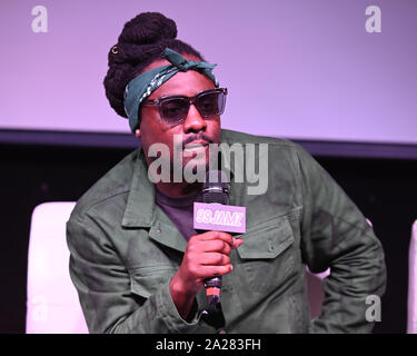 Hollywood, FL, USA. Sep 30, 2019. Wale Jamz à vivre à la station radiophonique 99 Jamz le 30 septembre 2019 à Hollywood, en Floride. Credit : Mpi04/media/Alamy Punch Live News Banque D'Images