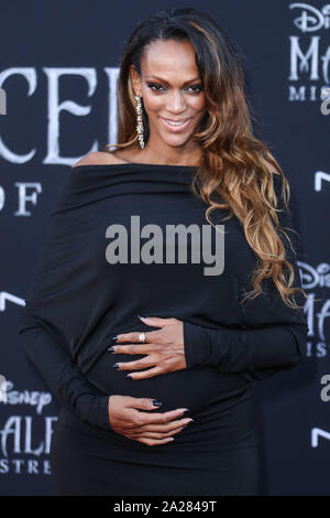 Hollywood, États-Unis. Sep 30, 2019. HOLLYWOOD, LOS ANGELES, CALIFORNIE, USA - 30 SEPTEMBRE : Judi Shekoni arrive à la première mondiale du Disney's 'Maleficent : maîtresse du Mal' qui a eu lieu au El Capitan Theatre le 30 septembre 2019 à Hollywood, Los Angeles, Californie, États-Unis. (Photo par Xavier Collin/Image Crédit : Agence de Presse) L'agence de presse Image/Alamy Live News Banque D'Images