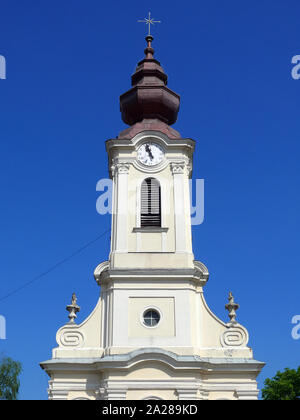 Église catholique romaine, Devecser, Hongrie, Magyarország, Europe Banque D'Images