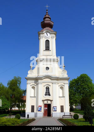 Église catholique romaine, Devecser, Hongrie, Magyarország, Europe Banque D'Images