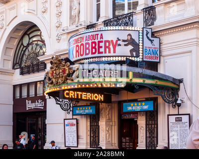 Criterion Theatre, Piccadilly, Londres Banque D'Images