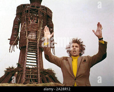 THE WICKER MAN 1973 British Lion film avec Christopher Lee Banque D'Images