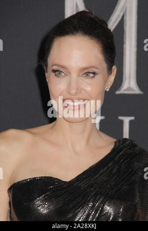 Angelina Jolie 09/30/2019 La première mondiale de 'Maleficent : maîtresse du Mal' tenue à la Le CapitanTheater à Los Angeles, CA. Photo par I. Hasegawa/PictureLux / HNW Banque D'Images