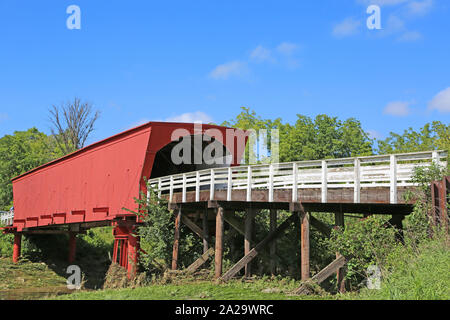 Roseman Bridge, Iowa Banque D'Images