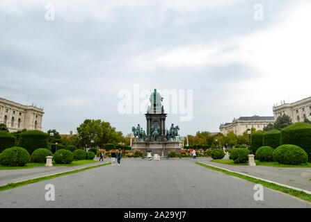 Maria Theresien Platz Banque D'Images