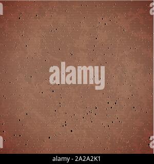 Surface rouillée avec des trous Illustration de Vecteur