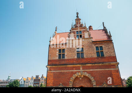 Gdansk, Pologne - 12 juin 2019 : Tour de la prison et la torture House, Musée de l'Ambre Banque D'Images