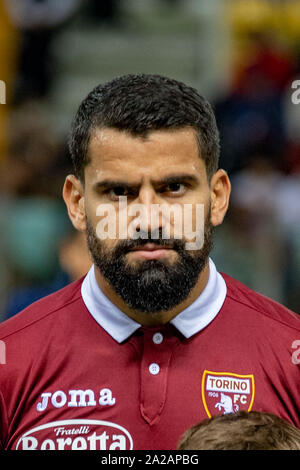 Tomas Rincon Eduardo Hernandez (Turin) au cours de l'Italien 'Serie' un match entre Parme 3-2 Torino au stade Ennio Tardini le 30 septembre , 2019 à Parme (Italie). (Photo de Maurizio Borsari/AFLO) Banque D'Images