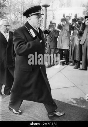 Le premier ambassadeur de l'Union soviétique de l'URSS, Valerian Alexandrovitch Zorin. Banque D'Images