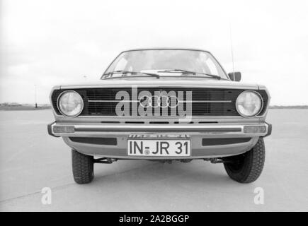 Séance photo avec la nouvelle '50' d'Audi Audi. Banque D'Images