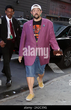 NEW YORK, NY- 02 Octobre : Kevin Smith au Good Morning America pour parler de Jay and Silent Reboot dans la ville de New York le 02 octobre 2019. Credit : RW/MediaPunch Banque D'Images