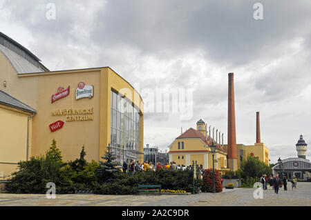 Brasserie Pilsner Urquell et le musée, Plzen, République Tchèque Banque D'Images