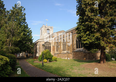 L'église St Andrews, Biggleswade, Bedfordshire Banque D'Images