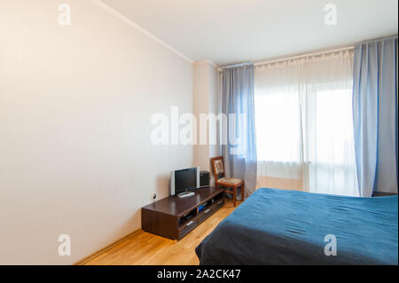 La Russie, Moscou- 07 mai, 2018 : Intérieur pièces de réparation standard. Décoration à hostel Banque D'Images