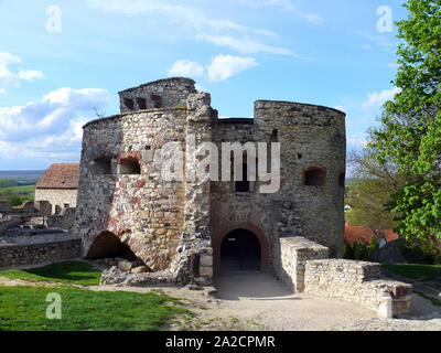 Château De Kinizsi Ou Château De Nagyvázsony, Nagyvázsony, Comté De Veszprém, Hongrie, Magyarország, Europe Banque D'Images