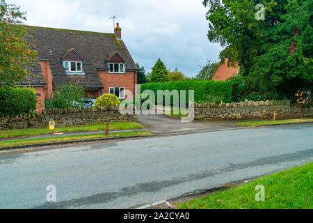 ASHTON-under-HILL, Royaume-Uni - 22 septembre 2019 : Ashton sous Hill est un village et une paroisse civile dans le Worcestershire Wychavon District de Banque D'Images