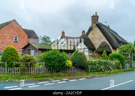 ASHTON-under-HILL, Royaume-Uni - 22 septembre 2019 : Ashton sous Hill est un village et une paroisse civile dans le Worcestershire Wychavon District de Banque D'Images