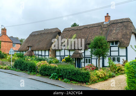 ASHTON-under-HILL, Royaume-Uni - 22 septembre 2019 : Ashton-under-Hill est un village et une paroisse civile dans le Worcestershire Wychavon District de Banque D'Images