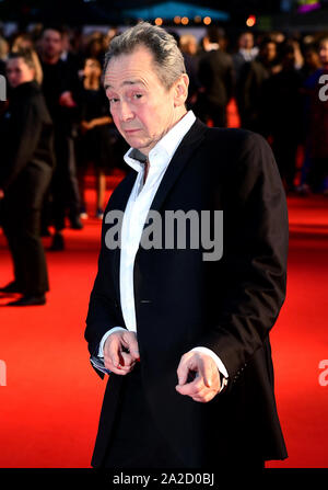 Paul Whitehouse au cours de l'histoire personnelle de David Copperfield première Européenne à l'Odeon Leicester Square luxe à Londres. PA Images Photo. Photo date : mercredi 2 octobre 2019. Voir PA story SHOWBIZ Copperfield. Crédit photo doit se lire : Ian West/PA Wire Banque D'Images