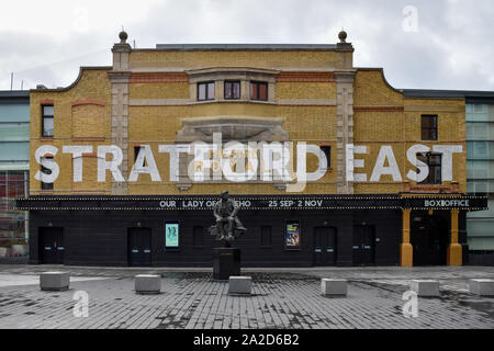 Theatre Royal Stratford East de Londres, Royaume-Uni Banque D'Images