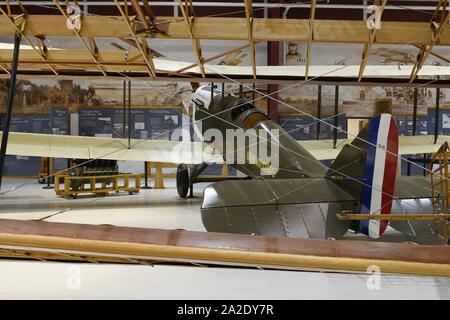 Un de Havilland DH-4 restauré 1918 Liberté avion. Une partie de la collection du Musée de l'air de Pearson qui est partie de la Fort Vancouver Site historique. Banque D'Images