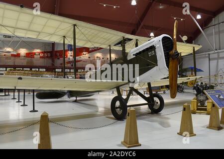 Un de Havilland DH-4 restauré 1918 Liberté avion. Une partie de la collection du Musée de l'air de Pearson qui est partie de la Fort Vancouver Site historique. Banque D'Images