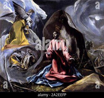 El Greco - l'agonie dans le jardin Banque D'Images