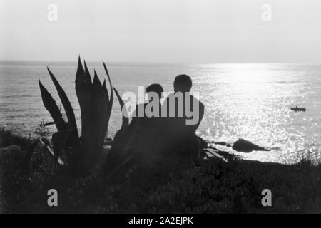 Eine Reise nach Italien, Italien 1930 er Jahre. Un voyage en Italie, Italie 1930. Banque D'Images