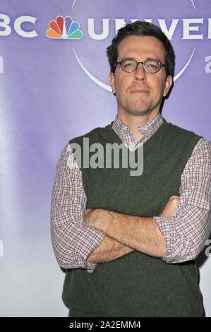 PASADENA, CA. 15 janvier 2011 : Ed Helms à la NBC Universal Press Tour d'hiver 2011 à l'hôtel Langham Huntington, Pasadena. © 2011 Paul Smith / Featureflash Banque D'Images