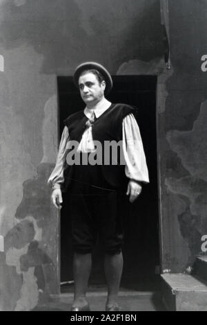 Aufführung im Opernhaus de Rom ; Italien 1940er Jahre. Performance dans l'opera de Rome, Italie 1940. Banque D'Images