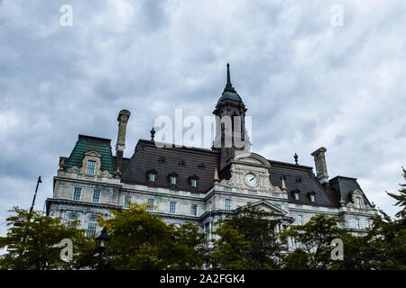 Architecture de Montréal, Québec, Canada Banque D'Images