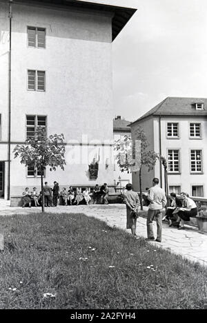 Ein Ausflug zur Ruprecht-Karls-Universität Heidelberg, Deutsches Reich 1930er Jahre. Une excursion à la Ruprecht Karls Université de Heidelberg ; G Banque D'Images