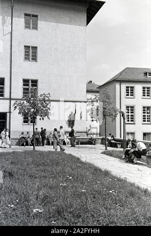 Ein Ausflug zur Ruprecht-Karls-Universität Heidelberg, Deutsches Reich 1930er Jahre. Une excursion à la Ruprecht Karls Université de Heidelberg ; G Banque D'Images