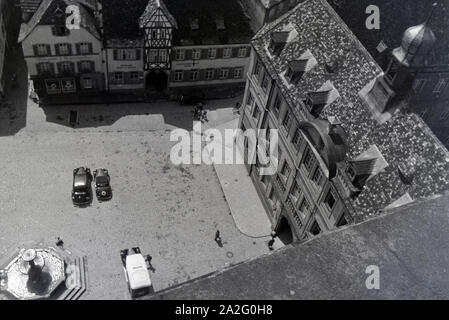 Ein Ausflug nach Deidesheim in der Pfalz, Deutsches Reich 1930er Jahre. Une excursion à Deidesheim dans le Palatinat, Allemagne 1930. Banque D'Images